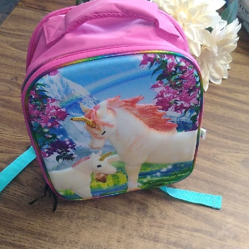 Pink Unicorn Kids Play Backpack
